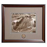 Auburn Football Cliff Hare Stadium 1950's Aerial View Vintage Photo