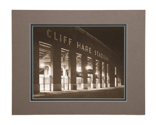 Auburn Football Cliff Hare Stadium in 1950's Vintage Photo