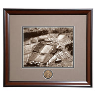 Auburn Tigers Cliff Hare Stadium 1950's Vintage Framed Photo