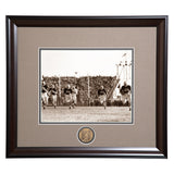 Auburn Tiger 1957 Whipping of Alabama Sepia Photo