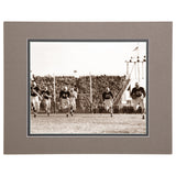 Auburn Tiger 1957 Whipping of Alabama Sepia Photo