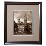 Auburn Landmark Samford Hall Framed Photo in Sepia
