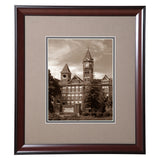 Auburn Landmark Samford Hall Framed Photo in Sepia