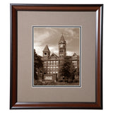 Auburn Landmark Samford Hall Framed Photo in Sepia
