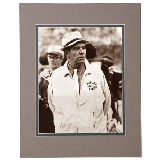 Auburn Coaching Legend Ralph Shug Jordan Sepia Photo