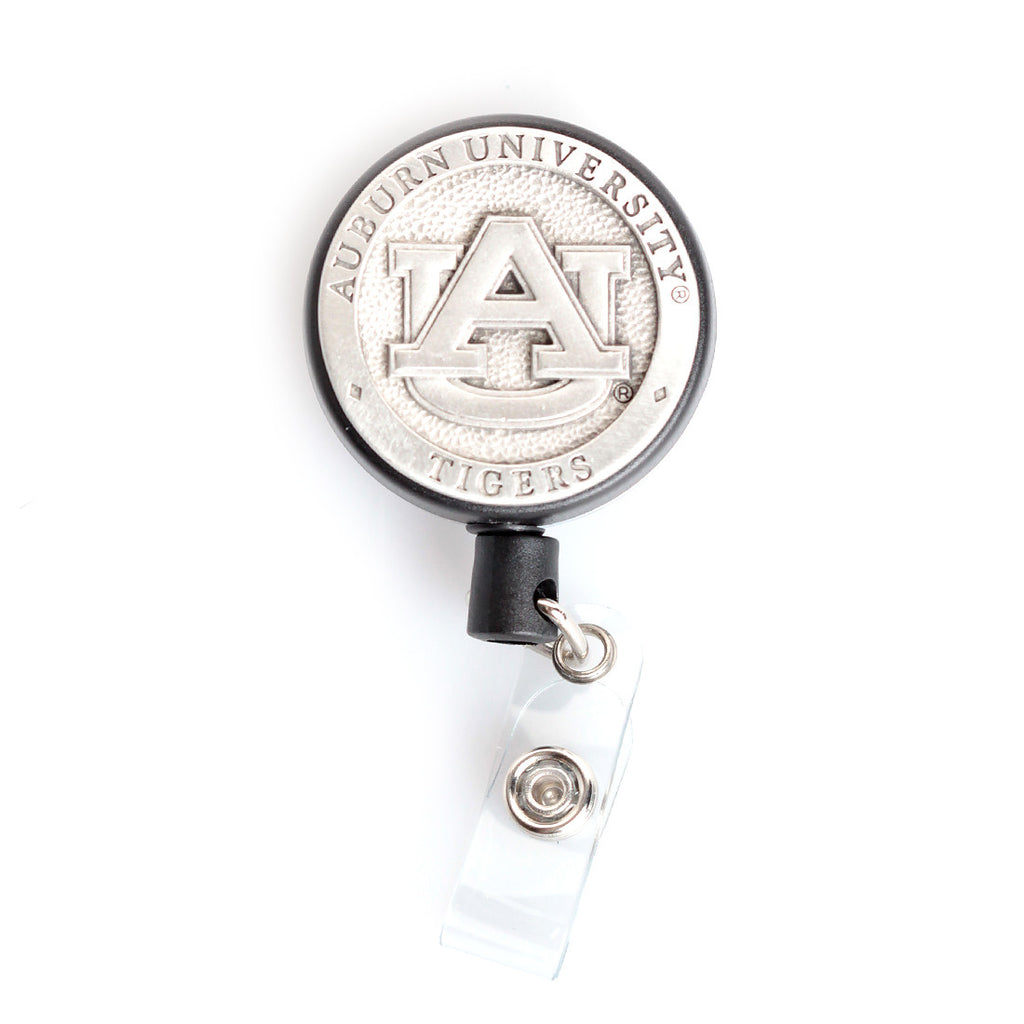 Pewter Auburn Badge Reel – Auburn Art