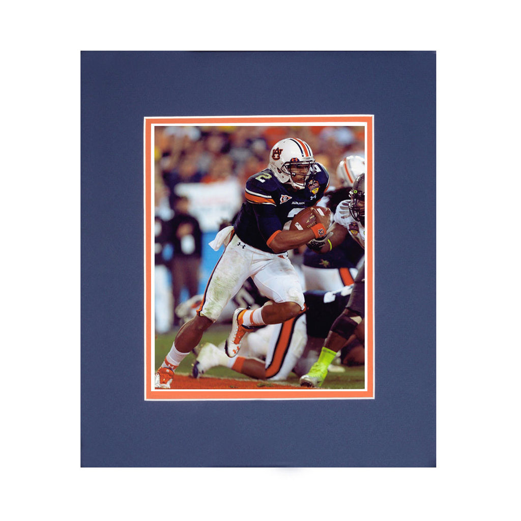 Cam Newton Autographed Framed Auburn Jersey