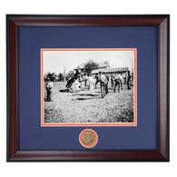 Auburn Old Vet School Early 1900's Framed Spirit Photo in Black & White