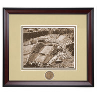 Auburn Tigers Cliff Hare Stadium 1950's Vintage Framed Photo