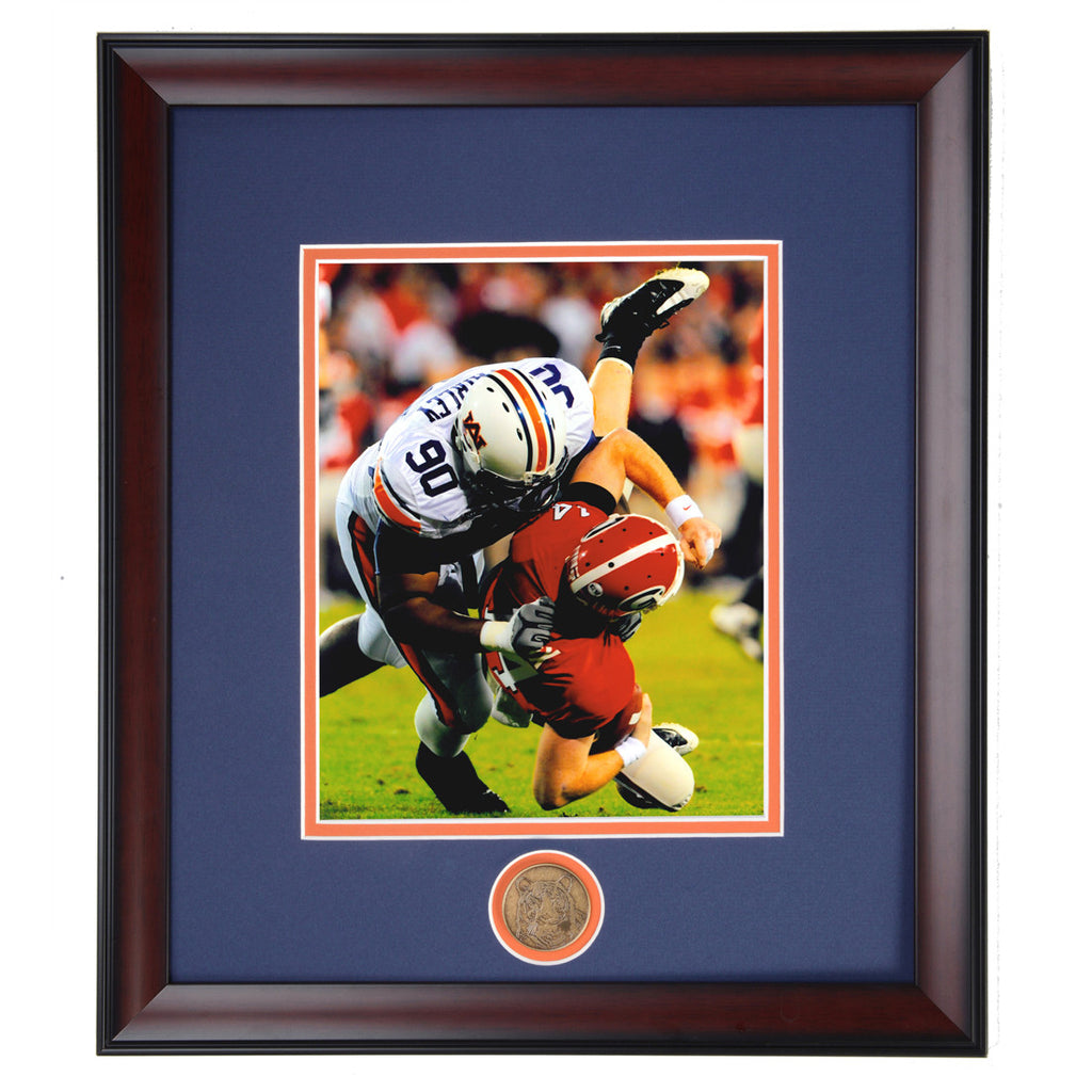 Auburn Tigers Nick Fairley Defensive Tackle #90 vs UGA Football Photo –  Auburn Art