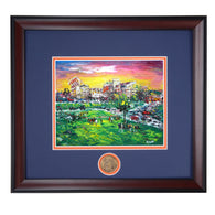 Auburn Football Tailgating at Jordan Hare Stadium Framed Print