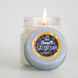 Sweet Saturday Candle - The Scent of Blueberry Muffins and Orange