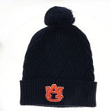 Auburn Navy Cuffed Beanie