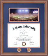 Panoramic 2019 "Rush the Field" Iron Bowl Diploma Frame