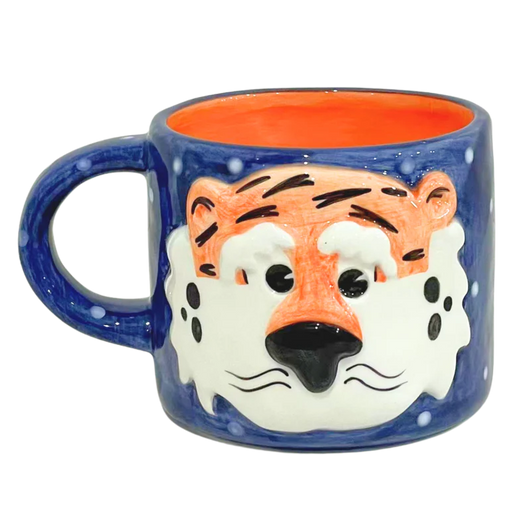 War Eagle Raised Aubie Face Mug