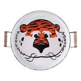 Aubie War Eagle Round Enamel Tray