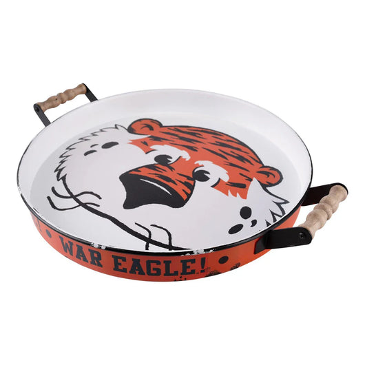 Aubie War Eagle Round Enamel Tray - Thumbnail 2