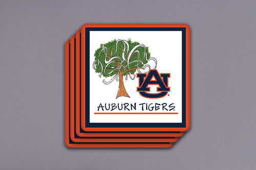 AU 4 Piece Coaster Set