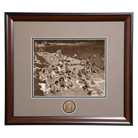 Auburn Students at Chewacla State Park in the 1950s Framed Photo