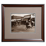 Auburn Alabama Downtown Parade - Navy ROTC walking down College St. in 1940's Photo