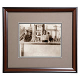 Inside Toomer's Drugs 1913 Framed Vintage Photo in Sepia