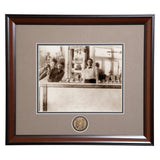 Inside Toomer's Drugs 1913 Framed Vintage Photo in Sepia