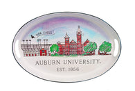 Auburn Skyline Oval Tray