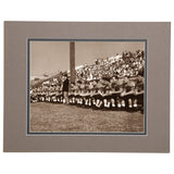 Auburn Tiger Football Framed Team Sideline Photo from the 1940's