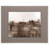 Auburn vs Alabama First Iron Bowl 1893 Vintage Photo IV