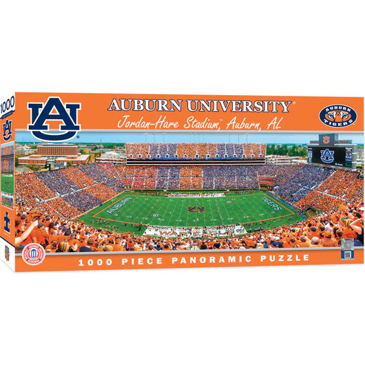 Auburn Tigers - 1000 Piece Panoramic Jigsaw Puzzle