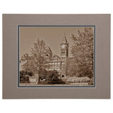 Auburn Landmark Samford Hall Tower Sepia Photo