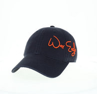 Navy Women's War Eagle Script Hat