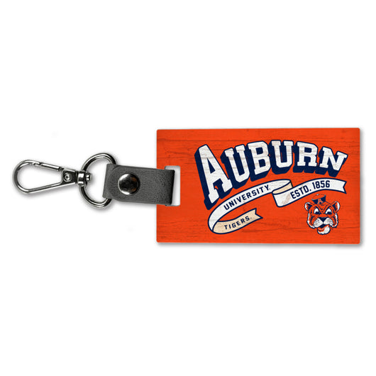 Auburn Vintage Aubie Keychain