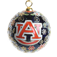 Auburn Flower Power Ornament