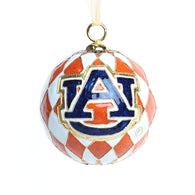 Auburn Harlequin Cloisonné Ornament