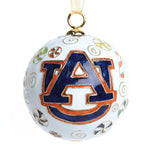Auburn Colorful Candy Canes Cloisonné Ornament