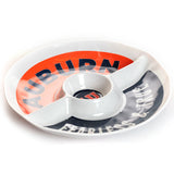 Auburn Heavy Melamine Round Section Platter