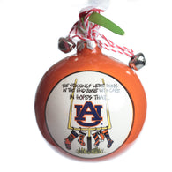 Auburn Stockings Ornament