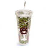 Auburn Corner 22 ounce Tumbler with Lid and Straw