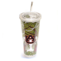 Auburn Corner 22 ounce Tumbler with Lid and Straw
