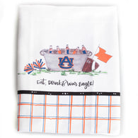 AU Eat, Drink & War Eagle Hand Towel