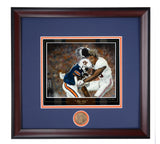 "The Hit" Painting Framed