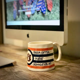 Auburn Stripe AU Logo Mug