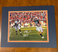 Autographed Bo Nix Print from Iron Bowl 2019