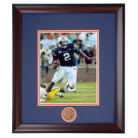 Auburn Tigers Football Cam Newton #2 Quarterback vs. LSU 2010 Framed Football Photo  2010 Heisman Winner!