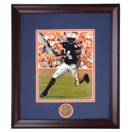 Framed Bo Jackson Facsimile Laser Engraved Signature Auto Auburn Tigers  14x17 College Football Photo - Hall of Fame Sports Memorabilia