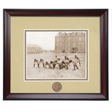 1890s Auburn Football Team Practicing behind Samford Hall Vintage Photo