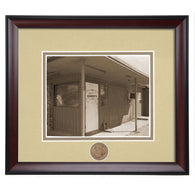 Auburn, AL Popular Hangout for Auburn Students - Harry's Bar Vintage Framed Photo -