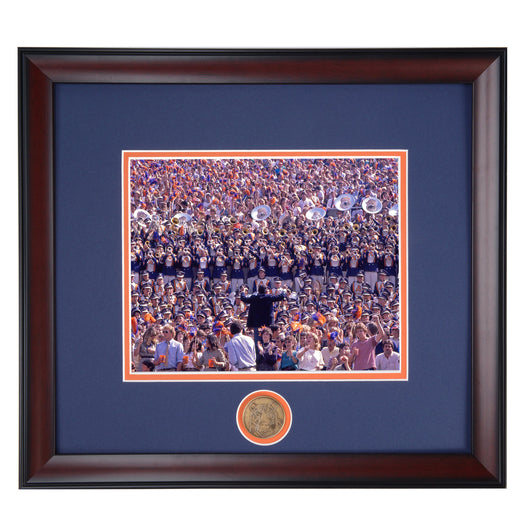 Auburn Tigers Band in Stands at Jordan Hare Stadium Framed Photo