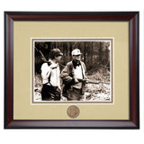 Auburn's Pat Dye and Alabama's Bear Bryant Hunting in 1981